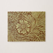 Marigold William Morris Blume Pattern Puzzle (Horizontal)