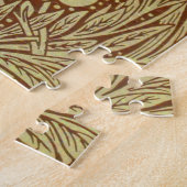 Marigold William Morris Blume Pattern Puzzle (Seite)