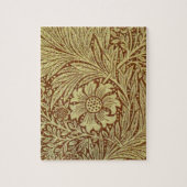 Marigold William Morris Blume Pattern Puzzle (Vertikal)