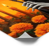 MarigoldDayOfTheDeadWitch Poster (Ecke)