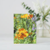 Marigolds # 5 postkarte (Stehend Vorderseite)