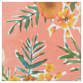 MARIGOLDS GARDEN Happy Floral Stoff (Nahaufnahme)