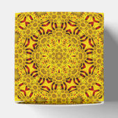 Marigolds Gelb und Vintages Kaleidoskop Geschenkschachtel (Oben)
