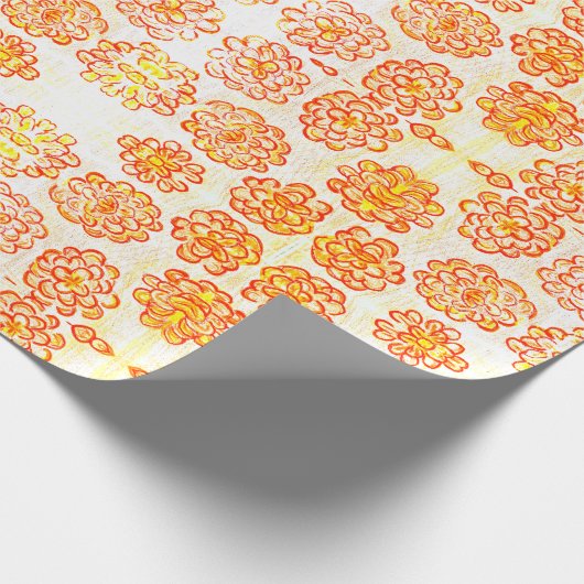 Marigolds Geschenkpapier (Ecke)