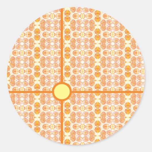 Marigolds Runder Aufkleber (Vorderseite)