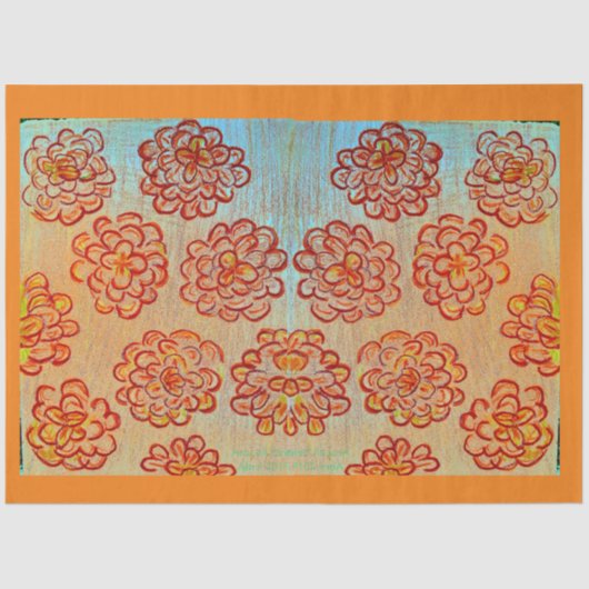 Marigolds Seidenpapier (Vorderseite)