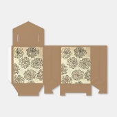 Marigolds Sepia Geschenkschachtel (Ungefaltet)