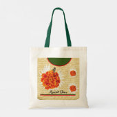 Marigolds und Bird Tote Bag Tragetasche (Rückseite)