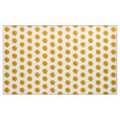 Marigolds und weiße Hintergrundstoffe Stoff (Yard (91,4 cm))
