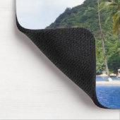 Marigot Bay, St. Lucia, Karibik Mousepad (Ecke)