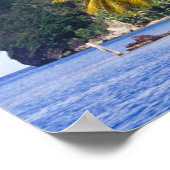 Marigot Bay, St. Lucia, Karibik Poster (Ecke)