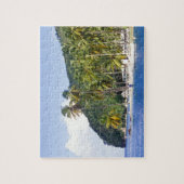 Marigot Bay, St. Lucia, Karibik Puzzle (Vertikal)