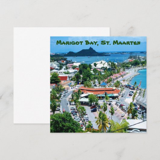 Marigot Bay, St. Maarten (Vorne/Hinten)