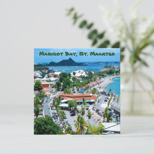 Marigot Bay, St. Maarten (Stehend Vorderseite)