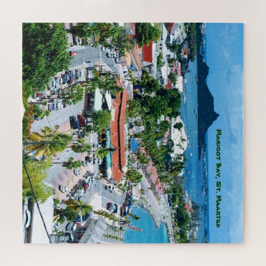 Marigot Bay, St. Maarten Puzzle (Horizontal)