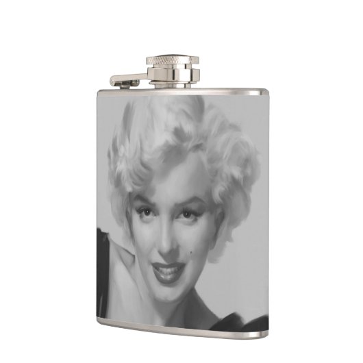 Marilyn der Blick 2 Flachmann (Links)