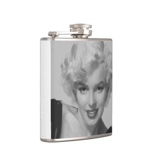 Marilyn der Blick 2 Flachmann (Rechts)