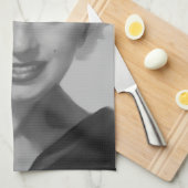 Marilyn der Blick 2 Geschirrtuch (Viertel Falte)