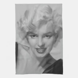 Marilyn der Blick 2 Geschirrtuch