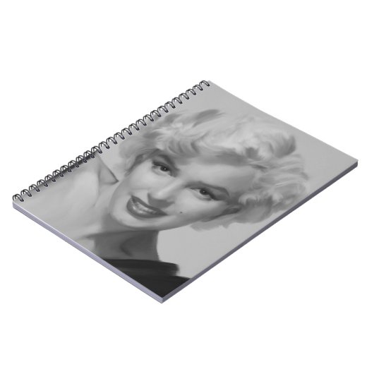 Marilyn der Blick Notizblock (Linke Seite)