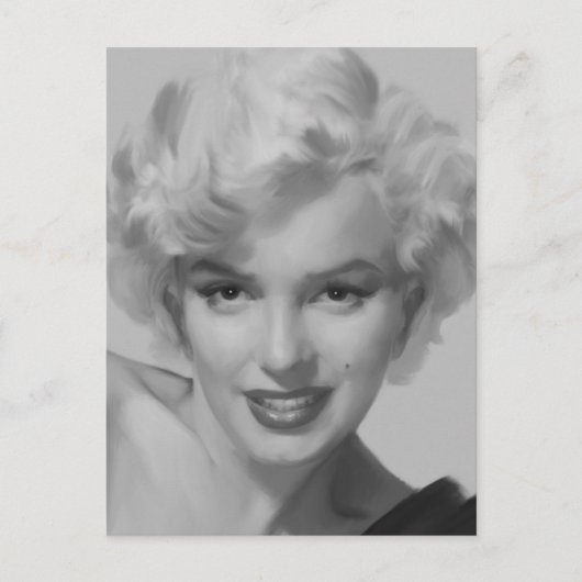 Marilyn der Blick Postkarte (Vorderseite)