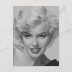 Marilyn der Blick Postkarte
