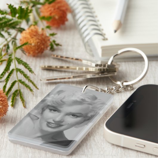 Marilyn der Blick Schlüsselanhänger (Vorderseite rechts)