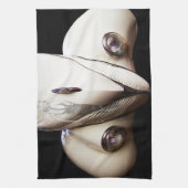 Marilyn Fahrt 2 Geschirrtuch (Vertikal)