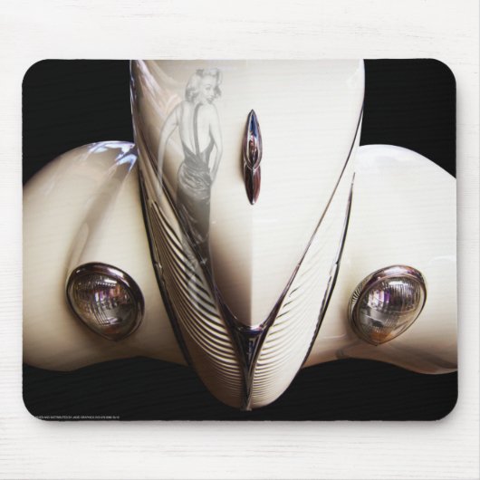 Marilyn Fahrt Mousepad (Vorne)