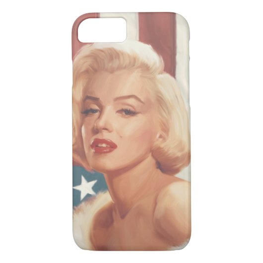 Marilyn-Flagge Case-Mate iPhone Hülle (Rückseite)