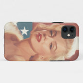 Marilyn-Flagge Case-Mate iPhone Hülle (Rückseite (Horizontal))