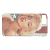 Marilyn-Flagge Case-Mate iPhone Hülle (Rückseite (Horizontal))