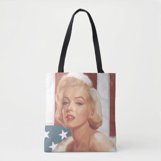 Marilyn-Flagge Tasche (Vorderseite)
