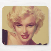 Marilyn im Schwarzen Mousepad (Vorne)