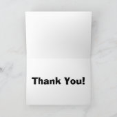 Marilyn in her sun hat, You are one of a kind Dankeskarte (Innenseite)