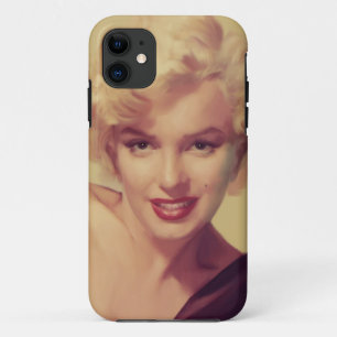 Marilyn in Schwarz Case-Mate iPhone Hülle