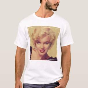 Marilyn in Schwarz T-Shirt