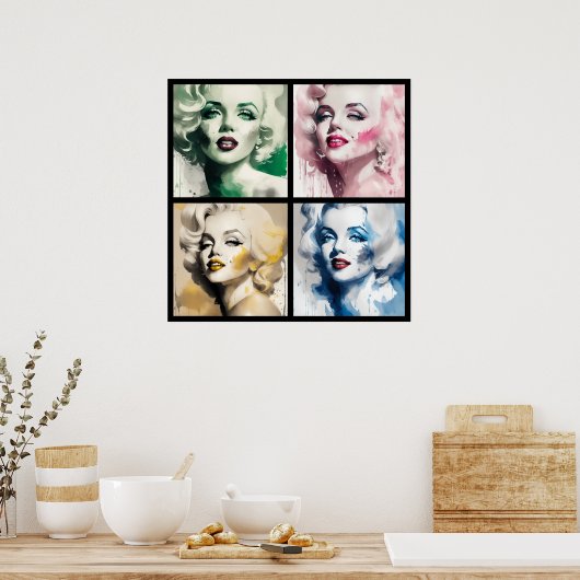 marilyn ink 4/4 all in one poster (Küche)