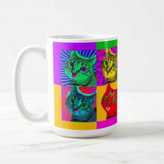 Marilyn-Katzen-Spaß-Tasse Kaffeetasse (Links)