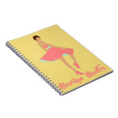 Marilyn MonFRO AFRoCA Afro Africa Black Woman Notizblock (Rechte Seite)