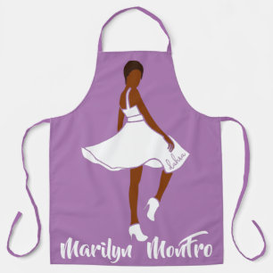 Marilyn MonFRO AFRoCA Afro Africa Black Woman Schürze
