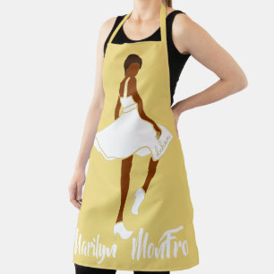 Marilyn MonFRO AFRoCA Afro Africa Black Woman Schürze