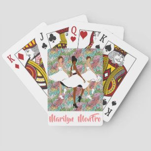 Marilyn MonFRO Hübsch Black Women Postcard Spielkarten
