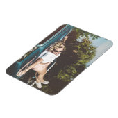 Marilyn Monroe inspirierter Magnet (Linke Seite)