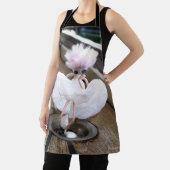 Marilyn Monroe pose in Witte rok door fubby. Schürze (InSitu)