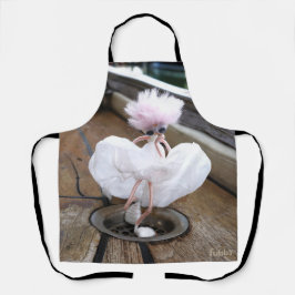 Marilyn Monroe pose in Witte rok door fubby. Schürze