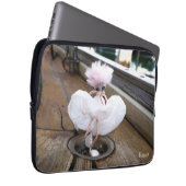 Marilyn Monroe pose in Witte rok Laptopschutzhülle (Vorne Rechts)