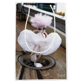 Marilyn Monroe pose in Witte rok Mittlere Geschenktüte