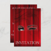 Marilyn Monroe Theater Oper Musical Einladung (Vorne/Hinten)