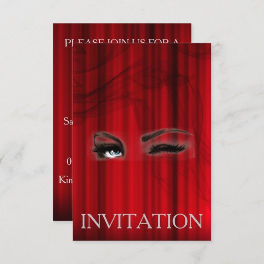 Marilyn Monroe Theater Oper Musical Einladung (Vorne/Hinten)